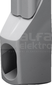 TS RAL7035 Uchwyt zamka