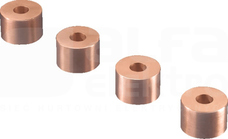 dł.20mm (4szt) Rolka miedziana