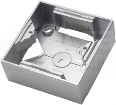 AS wys.32mm srebro Puszka instalacyjna pojedyncza