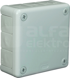 VP-41 98x98x42mm IP55 popielaty Puszka natynkowa