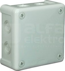 VP-42 98x98x42mm IP55 popielaty Puszka natynkowa