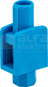 1x1-4mm2 400V niebieski Zacisk pojedynczy