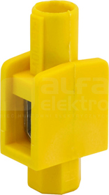 1x1-4mm2 400V żółto-zielony Zacisk pojedynczy