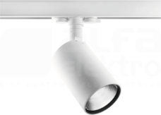 PERFETTO 19W/3000K 2000lm IP20 czarny Projektor LED na szynę