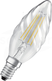 Classic BW 40 DIM 3.4W E14 940 470lm Clear Źródło LED filament płomień (D)