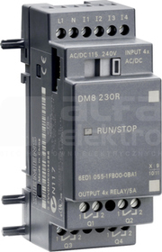 LOGO DM8 230R 4DI/4DO Moduł wejść/wyjść cyfrowych