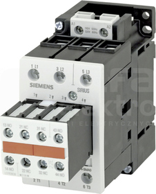 SIRIUS 50A 22kW 120V 60Hz 2NO+2NC Stycznik 3P
