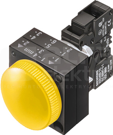 SIRIUS 22mm 24VAC/DC czerwony Lampka sygnalizacyjna