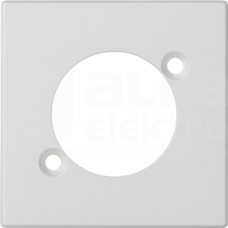 CONNECT czysty biały Plakietka gniazda XLR