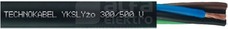 YKSLY 10x0,75 /300V czarny Kabel sygnalizacyjny