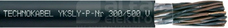 YKSLY-p 2x2x0,5 /500V czarny Kabel sygnalizacyjny