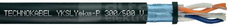 YKSLYekw-p 5x2x1,0 /300V czarny Kabel sygnalizacyjny parowany ekranowany