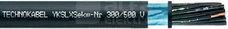YKSLXSekw 10x1,0 /500V nr Kabel sygnalizacyjny parowany ekranowany