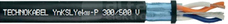 YnKSLYekw-P 4x2x1,0 /500V czarny Kabel sygnalizacyjny ekranowany