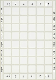 SIRIUS 27x27mm bez opisu Etykieta
