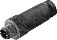 6GK19070DB106AA3 M12 4P (3szt) Wtyk męski prosty