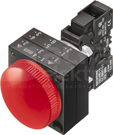 SIRIUS 22mm 230VAC biały Lampka sygnalizacyjna