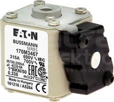 315A 690V aR Bezpiecznik