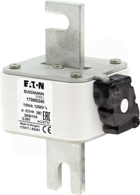 1000A AC 1250V size 3 aR Wkładka bezpiecznikowa nożowa