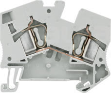 8WH25000AH00 0,2-6mm2 Zacisk przelotowy szary
