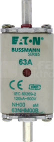 WT/NH-0 aM 63A 500V Wkładka bezpiecznikowa NH podw.wskaźnik