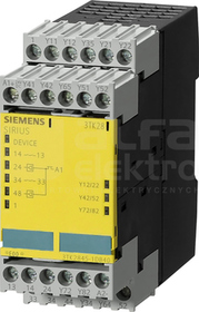 SIRIUS 45mm 24VDC Przekaźnik bezpieczeństwa