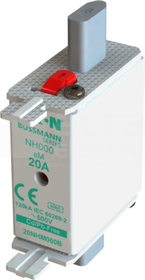 WT/NH-000 aM 20A 500V Wkładka bezpiecznikowa NH podw.wskaźnik