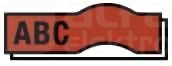 DYMO CZARNO/CZERWONA TAŚMA D1 19mm*7mb(45807)