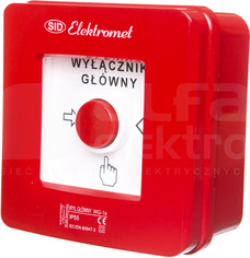 ŁUK E16-1171-3 IP65 Łącznik krzywkowy obudowa