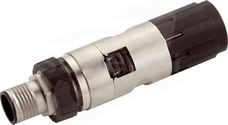 IE FC M12 PRO 2x2 MET. Wtyk przemysłowy
