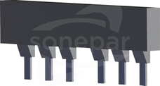 SENTRON 3NP19231BF20 2xNH000 Szyna 3-faz.