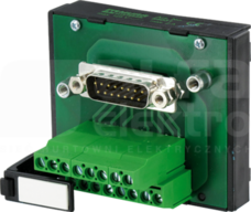 125VAC/DC/2A Moduł ze złączem SUB-D