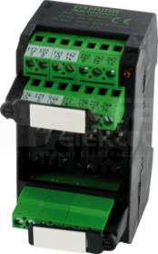 MKS-J 24VDC 4NC+NO Gniazdo modułu przekaźnikowego