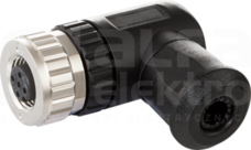 M12 5P max.1,5mm2 4-8mm Wtyk żeński kątowy zaciski śrubowe