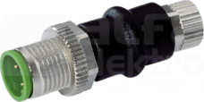 M12 4P/M8 4P Adapter męski/żeński