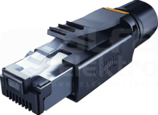 RJ45 PROFESSIONAL 4P PROFINET Wtyk męski prosty ekranowany