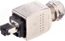 RJ45 PROFINET Wtyk męski prosty ekranowany