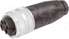 7/8 3P max.1,5mm2 6-8mm Wtyk żeński prosty zaciski śrubowe