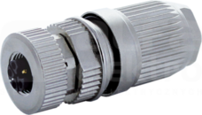 M12 5P 0,75-1,5mm2 Konektor żeński prosty