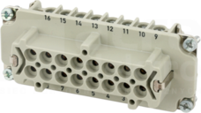 MODLINK HEAVY B16 16-pin 500V 16A Wkładka żeńska złącza