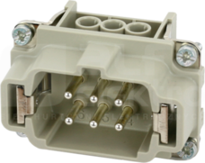 MODLINK HEAVY B6 6-pin 500V 16A Wkładka męska złącza