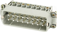 MODLINK HEAVY A16 16-pin 250V 16A Wkładka męska złącza