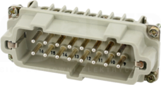 MODLINK HEAVY B16 16-pin 500V 16A Wkładka męska złącza
