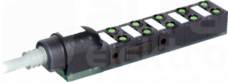 EXACT8 10xM8 3P przewód PUR 10x0,34+2x0,7 10m Moduł pasywny