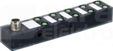 EXACT8 10xM8 3P wyjście M12 Moduł pasywny