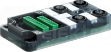 EXACT12 4xM12 5P Moduł pasywny