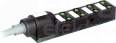 EXACT8 8xM8 3P przewód PUR 8x0,34+2x0,75 5m Moduł pasywny