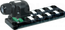 EXACT12 8xM12 4P Moduł pasywny