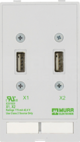 MODLINK MSDD 2xUSB ekran Moduł złącza danych