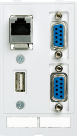 MODLINK MSDD RJ45+USB+2xSUB-D9 Moduł interfejsu